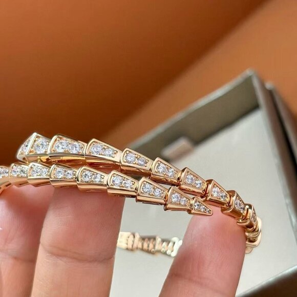 BVLGARI Snake Bracelet Diamonds - Picture 6 of 6